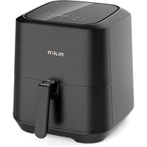 Milin XL 5.8 qt Air Fryer, Black - 7 Presets