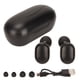 thumbnail image 1 of Auriculares Bluetooth con control táctil, auriculares inalámbricos con sonido estéreo y Bluetooth con estuche de carga, 1 of 5