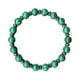 thumbnail image 2 of Pulsera de cristal púrpura natural malaquita pulsera hecha a mano de cuentas de piedra natural de cristal de la cadena de la mente bendición buena suerte pulsera, 2 of 7