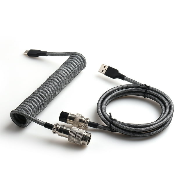 Clavier Mécanique de Jeu Amovible Ligne de Données Airplug Métal à Ressort