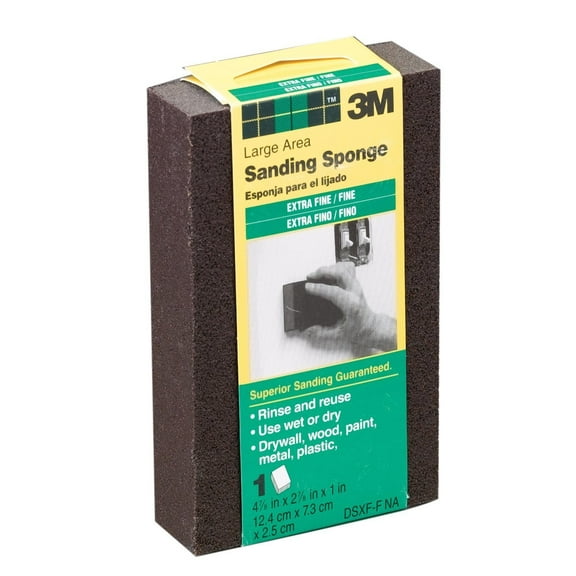 3M DSXF-F Extra Fine To Fine Large Area Sanding Sponges