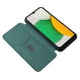 thumbnail image 6 of Feishell Flip Wallet Cover for Samsung Galaxy A03 Core (6.5 inch),Shockproof Slim Fit Carbon Fiber Texture PU Leather Magnetic Closure Folio Card Pocket Kickstand Phone Case,Green, 6 of 11