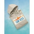 thumbnail image 3 of Car Plates California Sun-kiss Hoodie Women -Image by Shutterstock, Female x-Large, 3 of 4