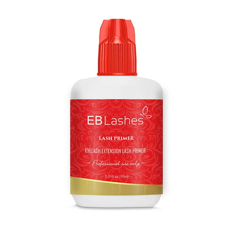 EB Lashes Eyelash Extension Primer and Adhesive Pre-treatment For Lash Extension Glue Removes Proteins and Oil For Longer Lasting Eyelash Extensions and Stronger Retention 15 (Best Way To Remove Eyelash Extensions)