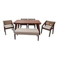 thumbnail image 1 of Comedor 4 Sillas 1 Banca Nativa Nogal - Kessa Muebles, 1 of 5