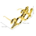 thumbnail image 6 of OULII Golden New Year Plastic Glasses Festive Photo Props for Party and Holiday Fun, 6 of 7