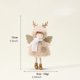 thumbnail image 5 of Angel Girl Pendant Christmas Tree Decorations Antler Decor Hanging Plush Ornaments Adorable Party Dolls Xmas Angel Pendants, 5 of 5