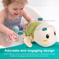 thumbnail image 3 of Sperric Floating Turtle Bath Toys for Toddlers 1‑3, Wind‑Up Swimming Pool Play Set for Boys and Girls, Safe and Durable Bathtub Water Fun, 3‑Pack, 3 of 5