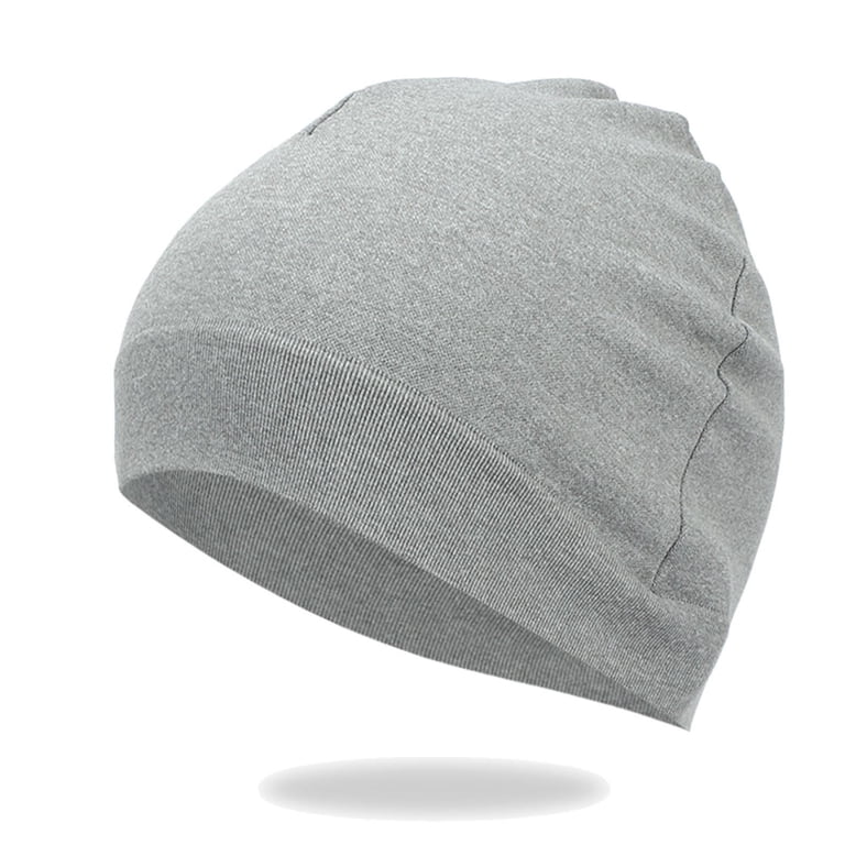 Lightweight Cotton Slouchy Beanie Breathable Thin Skull Cap  display picture 1