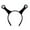 Black, variant on Funny Cartoon Snail Antenna Soft Fabric Headband, Cute Elastic Hair Band for Face Washing, Costume Party Accessory