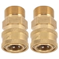 thumbnail image 4 of Adaptador para Lavadora de Alta Presión M22 Con Cobre Puro, Conector Hurbra de 3/8 de Pulgada A Macho M22, 4500 psi para conexión universal de pistolas,, 4 of 7