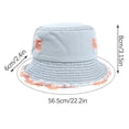 thumbnail image 3 of Birdeem Chapeau de Pêcheur en Denim Rétro Mode Protection Solaire Été, 3 of 8
