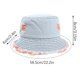 thumbnail image 2 of Sombreros de verano con protección solar, estilo retro, para exteriores, estilo pescador, para mujer, 2 of 8