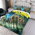 thumbnail image 3 of Watchman Conjunto de sábanas temático, trío de piezas, cómodo y amigable con la piel, diseño único, regalo de decoración para el hogar para familiares, amigos y fans,135cm *200cm, 3 of 6