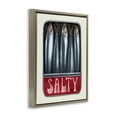 thumbnail image 4 of Stupell Industries Salty Sardines Can Food & Beverage Painting Brown Floater Framed Art Print Wall Art, 17 x 21, 4 of 10