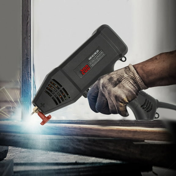 Denest 3000W 110V Portable Electric Welder Handheld Welding Machine Kit w/ Digital Display