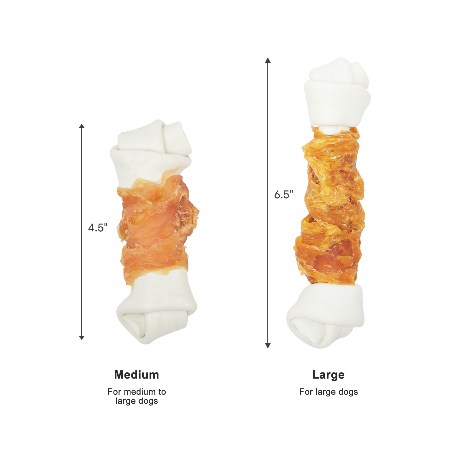 Jungle Calling Rawhide-Free Chicken Wrapped Chew Bones photo 8