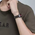 thumbnail image 4 of 2pzs Correa De Acero Inoxidable Moda Para Huawei Band 9 8, 4 of 8