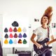 thumbnail image 3 of Soporte Guitarra 15 PCS Pick Pelectrums & Set PLECTRUMS BASS Accesorios Eléctrica Acústica, 3 of 9
