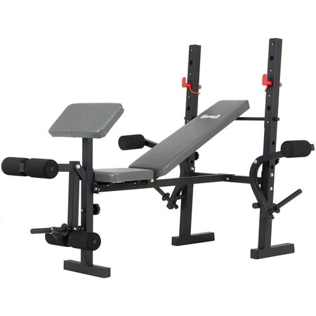 UPC: 0878932007615 | Body Champ Standard Weight Bench Exercise and Weightlifting Bench  Adjustable Incline Seat (BCB580)