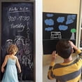 thumbnail image 3 of 45*100cm Chalkboard Chalkboard Stickers, Adhesive Erasable Slate Chalkboard Wall Sticker Decal for School/Office Give Chalk, 3 of 5