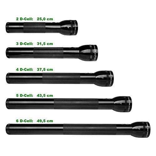 マグライト　6D 6 D.CELL BK　MADE IN USA Maglite® - Classic 6D Flashlight