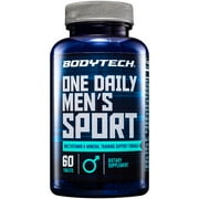 BodyTech Men's Sport One Daily Multivitamin & Mineral - Training Support Formula - 60 Servings (60 Tablets)