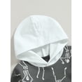 thumbnail image 5 of GXFC Toddler Boy Halloween Outfits Costume 6M 1T 2T 3T Kids Boy Long Sleeve Skeleton Print Hoodies +Elastic Pants 2Pcs Halloween-themed Clothing for Children Boy, 5 of 8