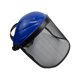 thumbnail image 1 of Tapa de protección facial Sunnimix para registro forestal de jardín visera de malla ajustable Azul, 1 of 8