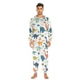thumbnail image 3 of FORMRS Onesies Pajama for Adults Unisex Hoodie Winter Jumpsuit One Piece Sleepwear, Sizes S-2XL, Dinosaur Pattern, 3 of 7