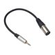 thumbnail image 1 of 3.5mm Stereo Plug Audio Cable 3.5mm Stereo Plug to 3 Pin XLR Male Microphone Audio Cable Cord Adapt, 1 of 5