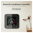 thumbnail image 3 of WiFi Thermostat Air Conditioner Temperature Humidity Infrared Controller USB LCD Touch Screen Black ,High Compatibility, 3 of 6