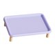 thumbnail image 5 of Soporte elevado para comedero de mascotas, base elevada para comedero de mascotas, antideslizante, versátil para comederos automáticos, lavable y Púrpura, 5 of 8