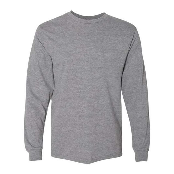 Martillo Gildan? ¿Adulto? 6 onzas. Camiseta de manga larga S Graphite Heather Gildan H400