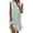 *Mint Green, variant on VBVC Women's Cotton-Linen Striped Shirt Dress,Ladies Sleeveless Button Down Midi Dresses,Summer Beach Vacation Collared Dresses for Women,Black,S-2XL