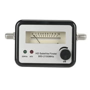 Digital Satellite Signal Meter 950 to 2150MHz HD LNB to REC Connector Portable Satellite Finder for Camping