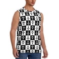 thumbnail image 2 of Disketp Nautical Anchors1 Sleeveless Tshirts For Men, Muscle Shirts For Men Dry Fit Tank Top-X-Large, 2 of 8