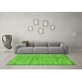 thumbnail image 3 of Ahgly Company Indoor Rectangle Abstract Green Modern Area Rugs, 2' x 3', 3 of 4