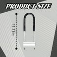thumbnail image 2 of MELIVO Bike Lock,13.78" U Lock Bike,U Bicycle Lock Bike Locks,2.87lb, 2 of 7