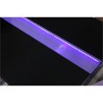 thumbnail image 2 of Best Master Zendaya Solid Wood Dining Table in Black Wood with LED Lights, 2 of 3