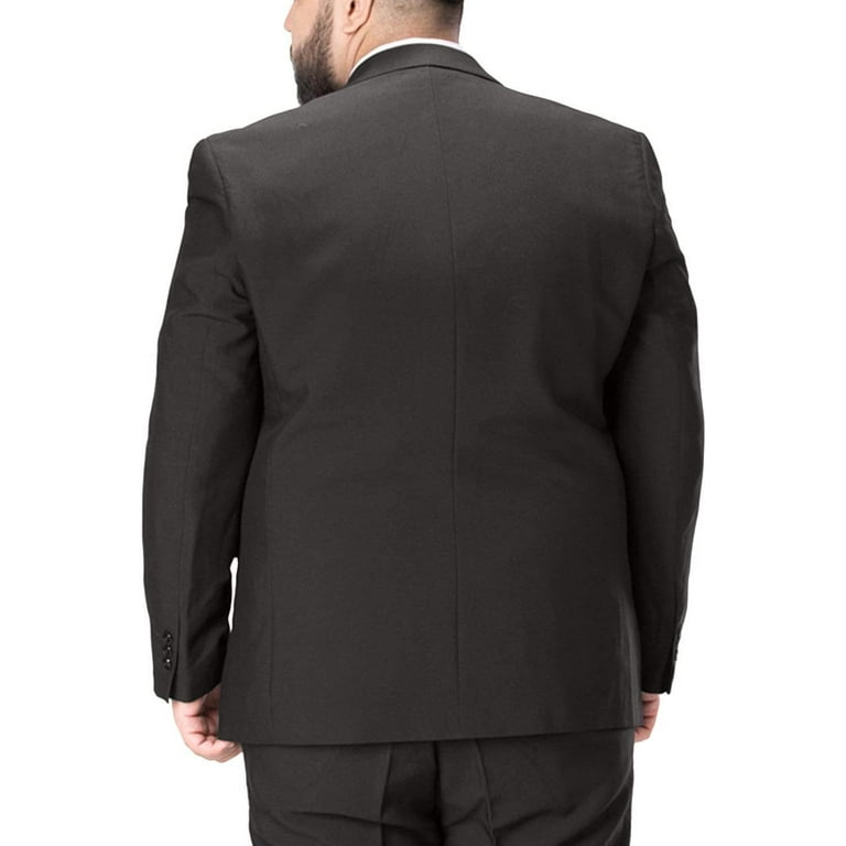 MOSEDOU Men's 3Pcs Oversized Solid Suit Jacket + Suit Pants+