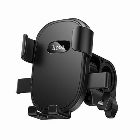 HOCO Universal Motorcycle Bicycle Phone Mount, Shockproof Handlebar Holder for 6-7" Phones, Fits 18-32mm Tube Diameter