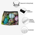 thumbnail image 5 of Wukai Easter Egg1 Print Men’s Underwear Breathable Boxer Briefs,&nbsp;Moisture Wicking & Breathable-X-Large, 5 of 7