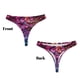 thumbnail image 3 of Fotbe Heart Confetti on Glitter Tanga Sin Costuras para Mujer con Estampado – Panties Invisibles, Transpirables y Cómodos para Uso Diario-X-Small, 3 of 6