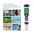 thumbnail image 7 of 5 in 1 TDS/EC/PH/Salinity/Temperature Meter Digital Water Quality Monitor Tester for Pools, Drinking Water, Aquariums ,Accurate - PH EC TDS SALT TEMP_X, 7 of 7