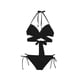 thumbnail image 2 of Traje de baño traje de baño blanco sexy triángulo acero soporte copa dura bikini pecho pequeño push up vacaciones en aguas termales traje de baño, 2 of 5