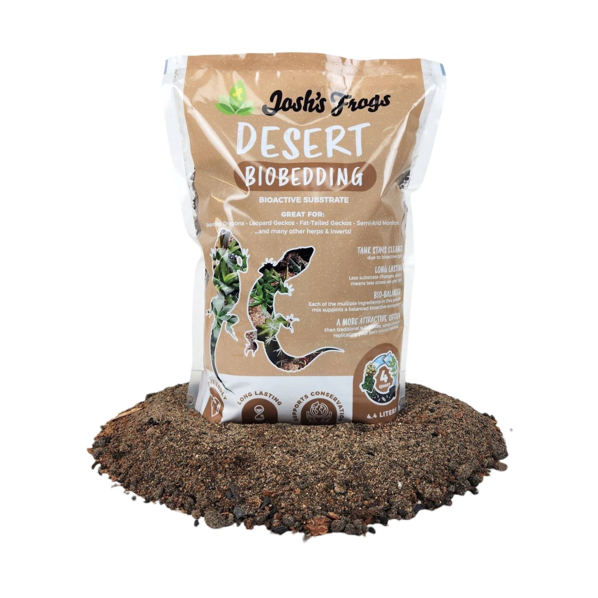 Josh's Frogs BioBedding Desert Bioactive Substrate (4 Quarts)