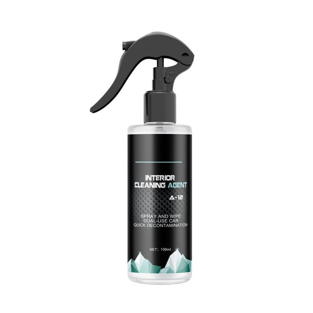 fheaev Nettoyant Multifonctionnel et Efficace pour Toit de Voiture Pas Besoin de Nettoyage Intérieur Élimination 100ml