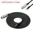 thumbnail image 1 of 2.5m/8.2ft Microphone Cable XLR To 3.5mm Plug Condenser Audio Adaptor, 1 of 8