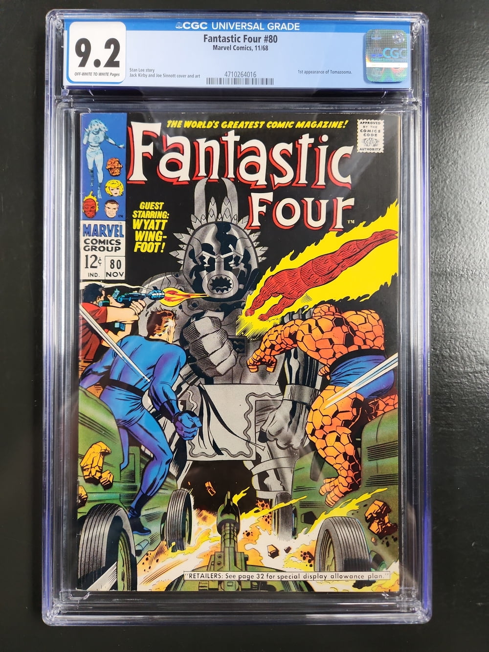 Cover of Fantastic Four #80